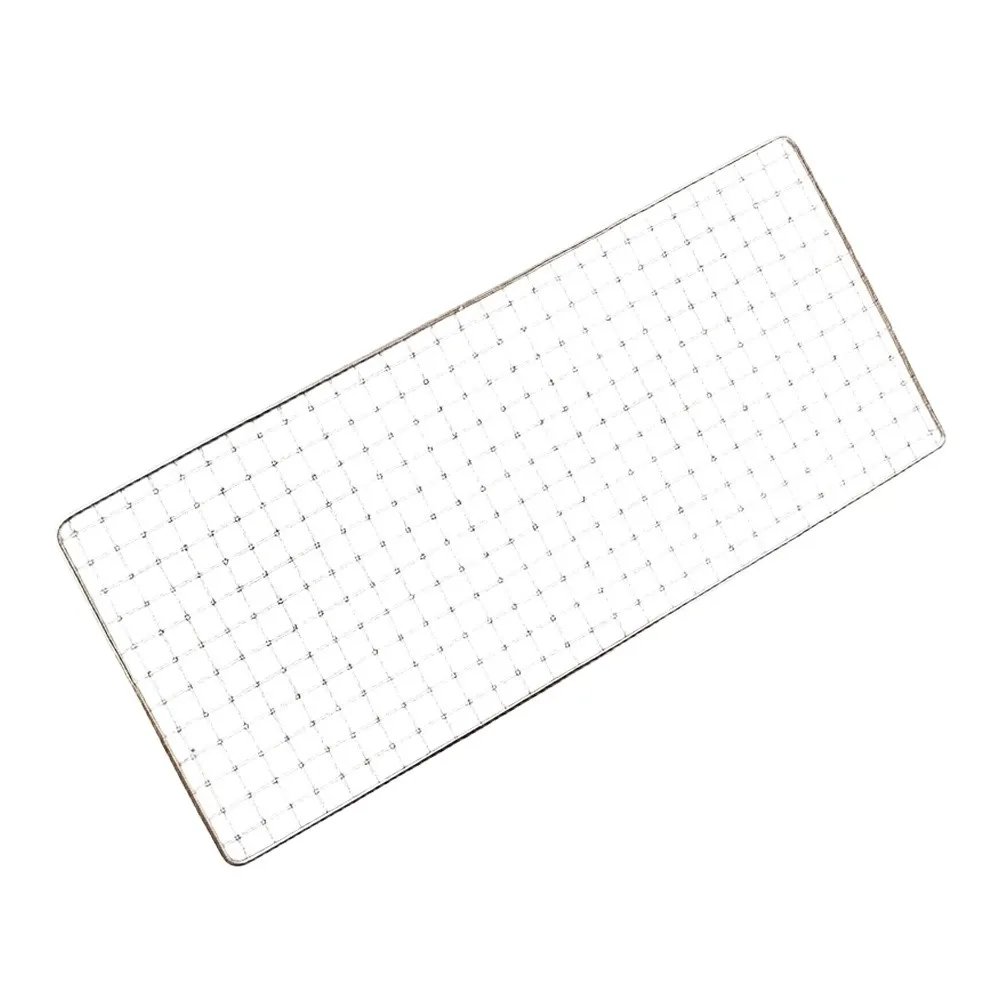 BBQ Grill Grate Made of 304 Stainless Steel for Consistent Cooking Results on For Charcoal Grills and Campfires
