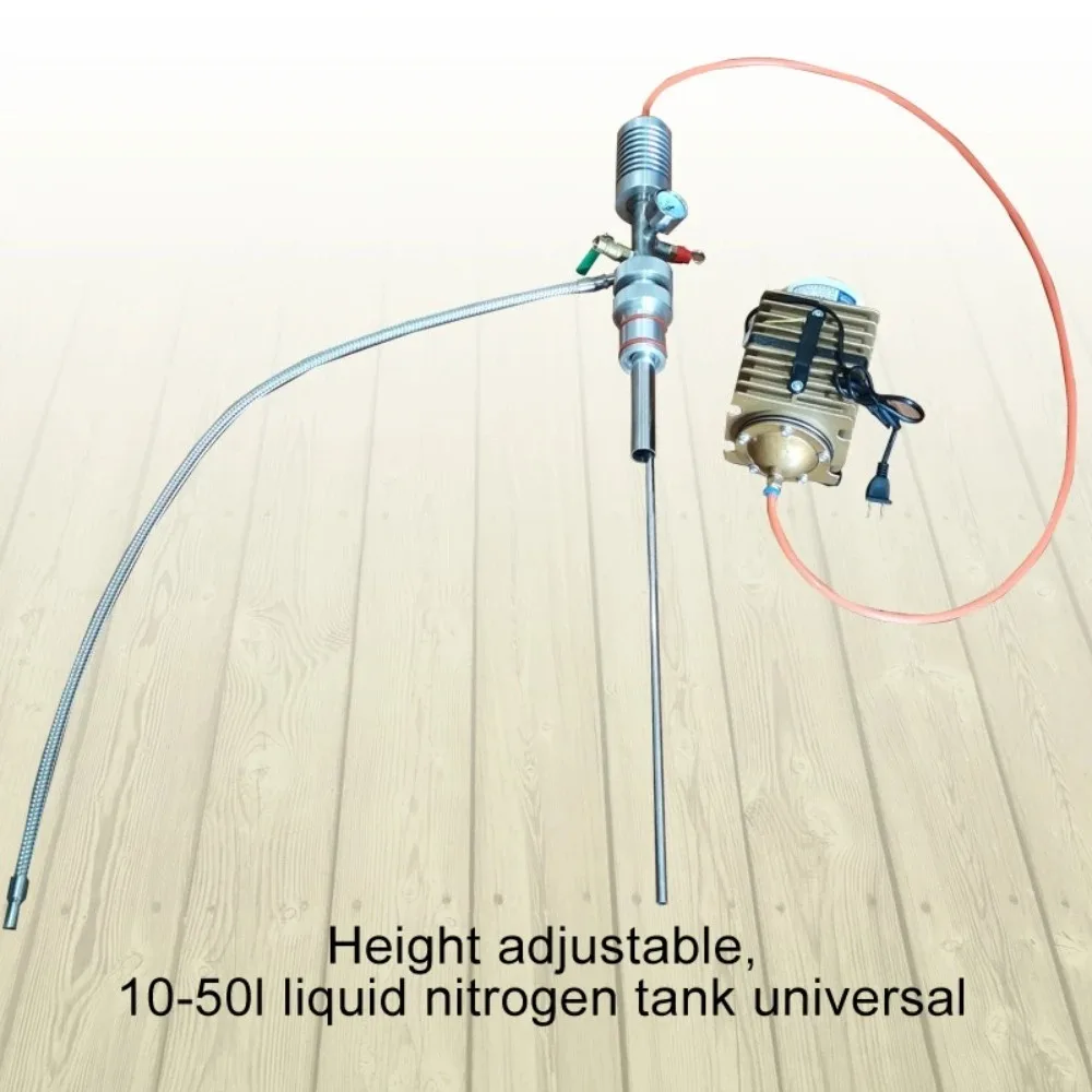 Dispensing 2l /min Liquid Nitrogen Distribution LN2 Foot Operated P Small Nitrogen Dispenser Nitrogen Tube Liquid Dispenser
