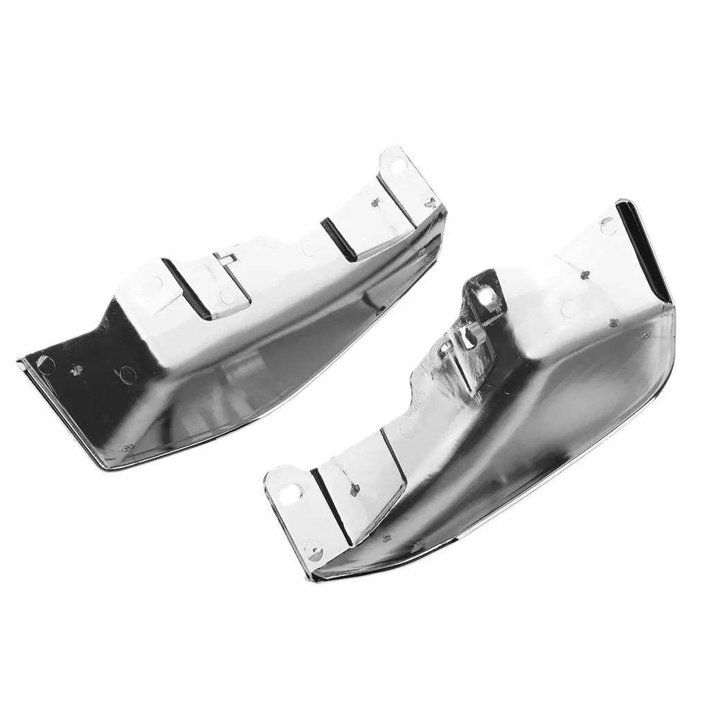 Mid-frame Heat Air Deflectors Trims ABS Plastic Silver Motorcycle Parts Shield Protector for Street Rider Comfort