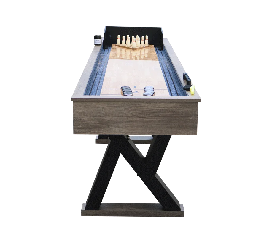 9'  Shuffleboard Table w LED