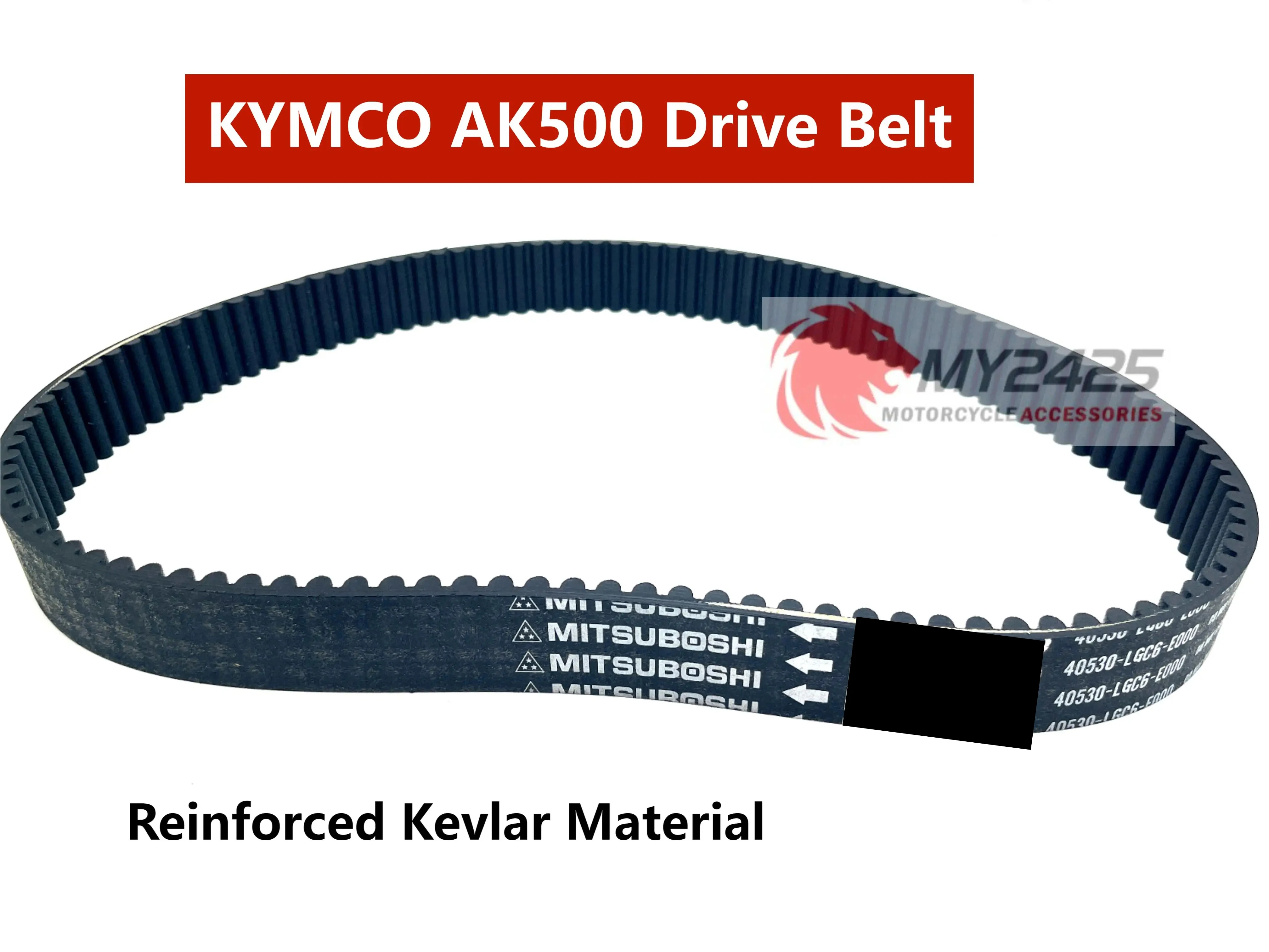 

Ремень привода MY2425 для KYMCO AK550 Ak550, детали номер 40530-LGC6-E000, детали ремня трансмиссии