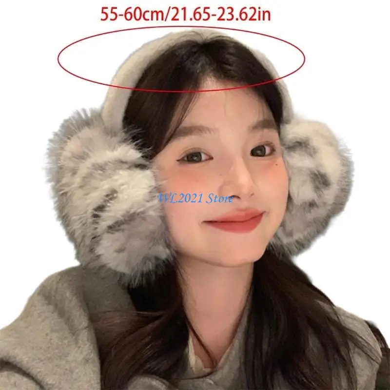 أغطية أذن سميكة من الفرو G5GC، خفيفة الوزن وناعمة لحماية الأذن للنساء مقاومة للبرد #6