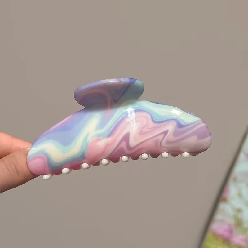 الملونة كبيرة الحجم القرش مقاطع الشعر نظام كليب تصميم لل الجمهور الصغير 1/3 قطعة مجموعة الشعور المتقدم الوافدين الجدد