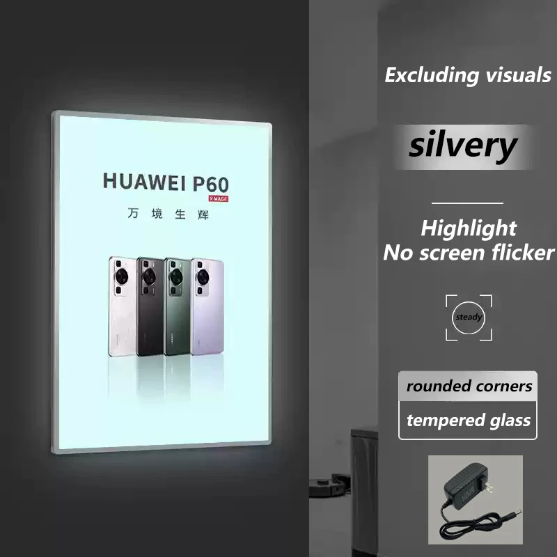 Ультратонкий рекламный светодиодный A3A4 магазина, лайтбокс с ярким меню, доска для заказа, дизайн и производство ценового списка.