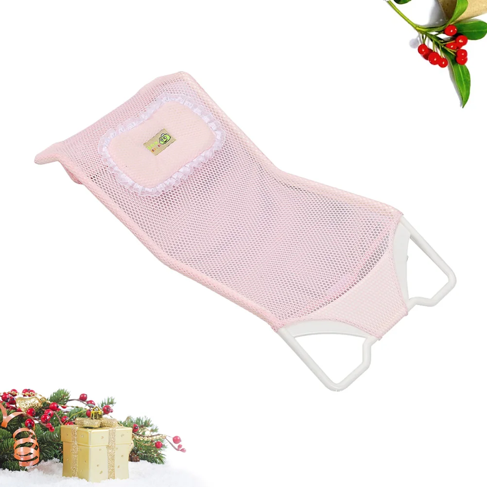 Almohadilla de baño de seguridad antideslizante para recién nacidos, soporte para asiento de bañera para Baby Shower ( )