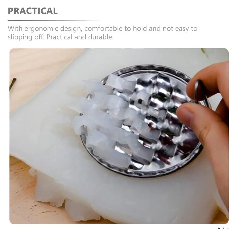 10 piezas de raspadores de gelatina reutilizables de acero inoxidable, compactos y portátiles, para cocina, para gratar frijoles, gelatina y fideos fríos, herramienta doméstica