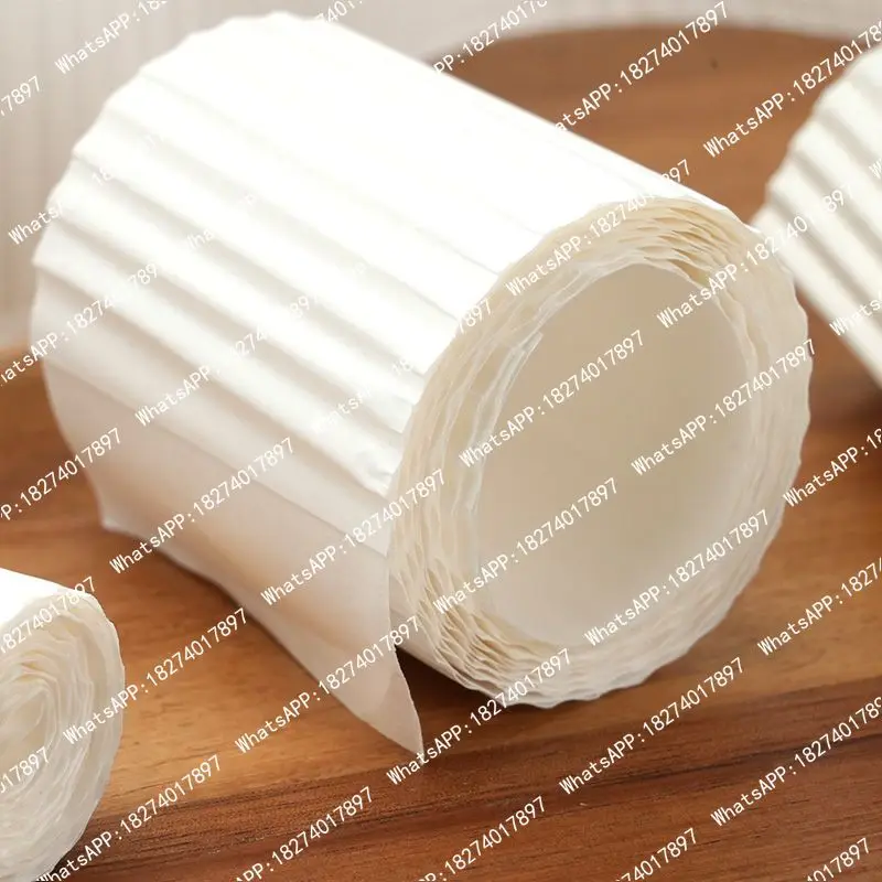Food Grade Baking Cookies Liner Dessert Biscuits Two Layers Corrugated Paper White Surrounding Shockproof Protection Pad
