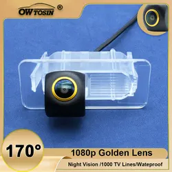 CVBS/AHD Vehicle 1080P 170° Golden Lens Rear View Camera For Toyota Yaris VIOS 2018 2019 2020 2021 2022 Reverse Car Camera
