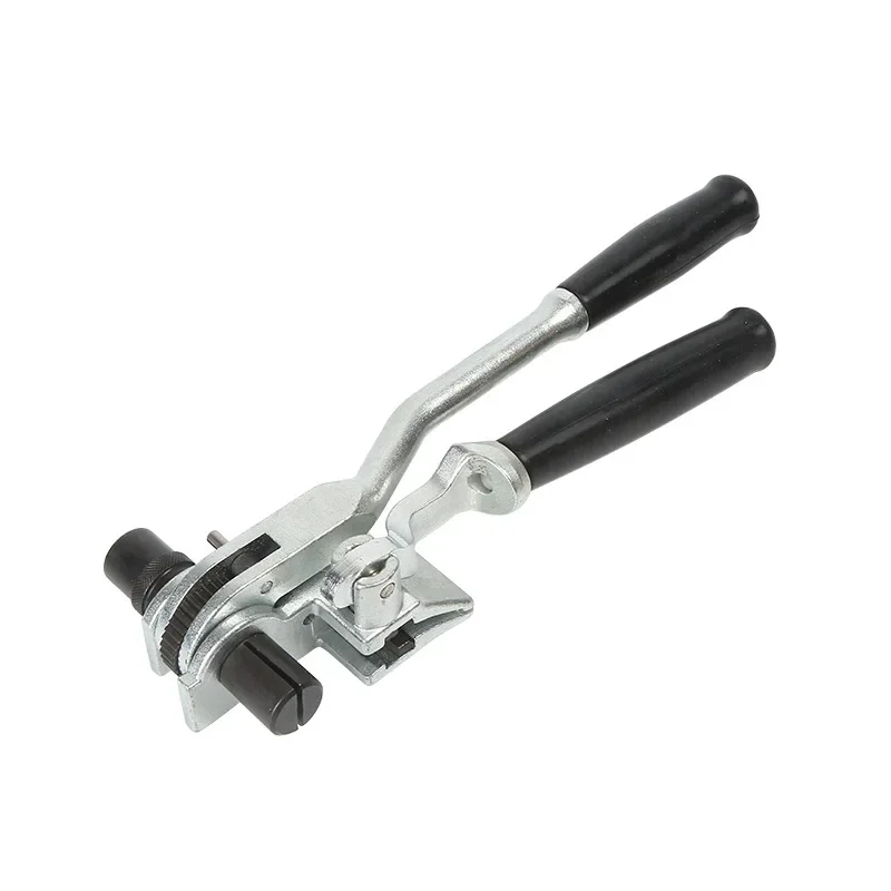 Hand Pressure Ratchet S009 Stainless Steel Cable Tie Gun Binding Tool Flat Mouth Ratchet Cable Tie Pliers