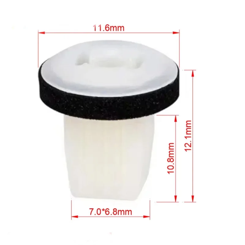 1003209-00-A 20PCS R-248 Buckle suitable for fix decorative clip of triangular nut for tailgate reversing of Tesla automobile