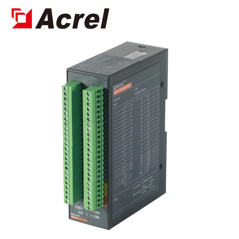 Acrel ARTU-K Series RS485 Modbus-RTU Din Rail Installation Remote Terminal Unit for Remote Signal