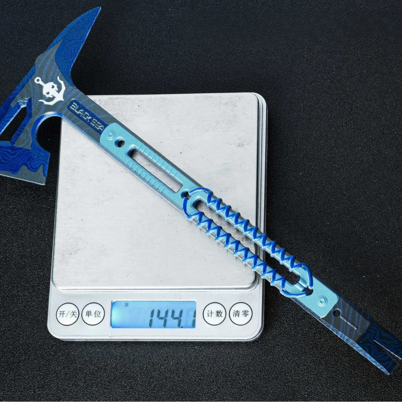 25 centimetri Delta Force Melee arma Mar Nero Tattico Ascia Gioco periferico samurai spada Collezione Modello In Lega Giocattoli Regali per Gli Amici