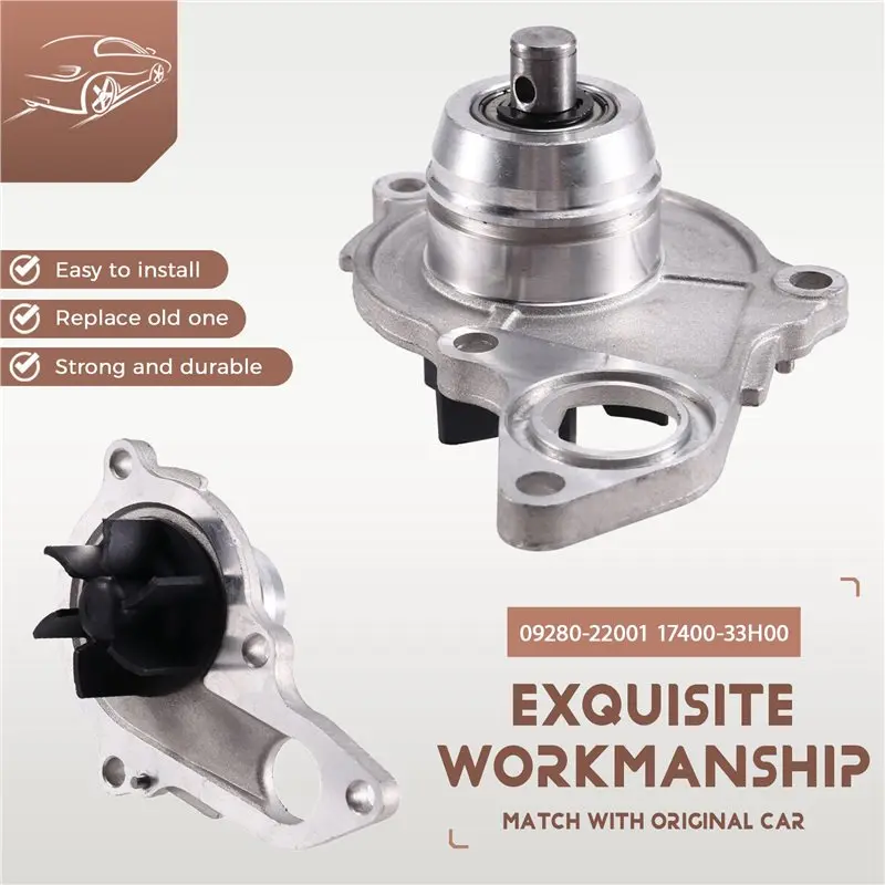 مضخة مياه 09280-22001 17400-29F00 17435-29F00 لسوزوكي ATV LTZ400 DRZ400 Quadsport LT-Z400 Z400 K3 K4 2000-2009 #6