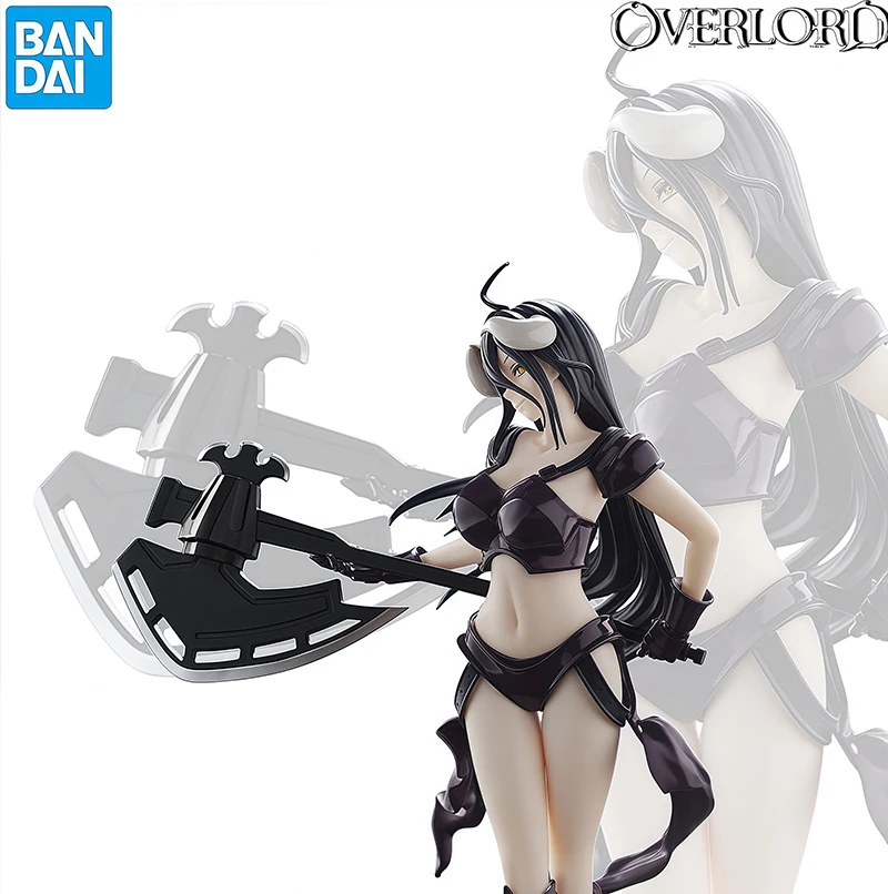 متوفر في المخزون إصدار BANDAI NAMCO BANPRESTO OVERLORD BIKINI ARMOR. ألعاب تمثال تجميع الشكل البلاستيكية الأصلية من Albedo جديدة وغير مفتوحة ﻿