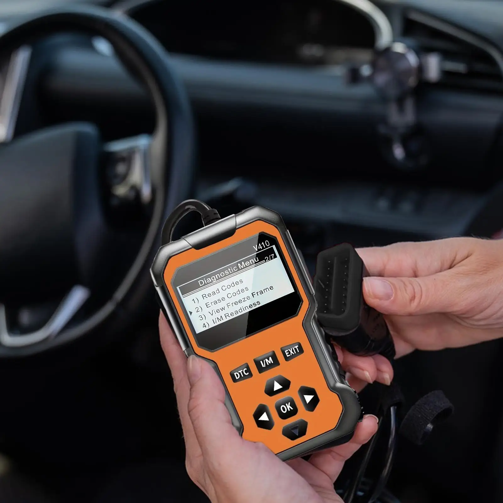 Car OBD scanner Diagnostic Scanner 12-language Vehicle Code Check Analyzer Vehicle Fault Detector for Automotive Engine Truck