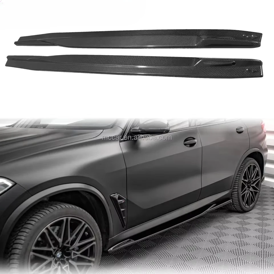 

Dry Carbon Fiber Car Bumper For Bmw F95 X5M Side Skirts