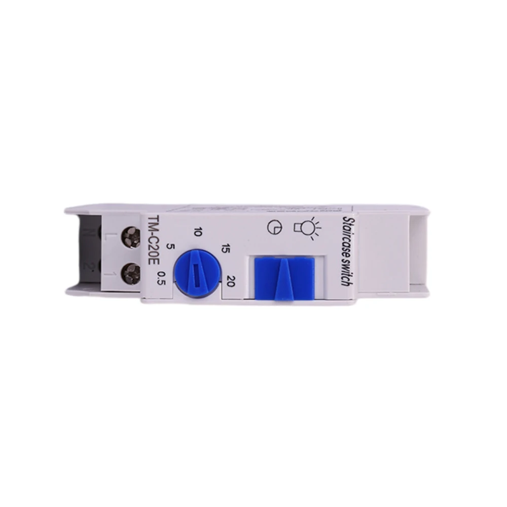 TM-C20E Mechanical Timer Time Control Switch 20 Minute Stair Light Delay Timer Relay Normally Open Contact Ad Timer Switch Timer
