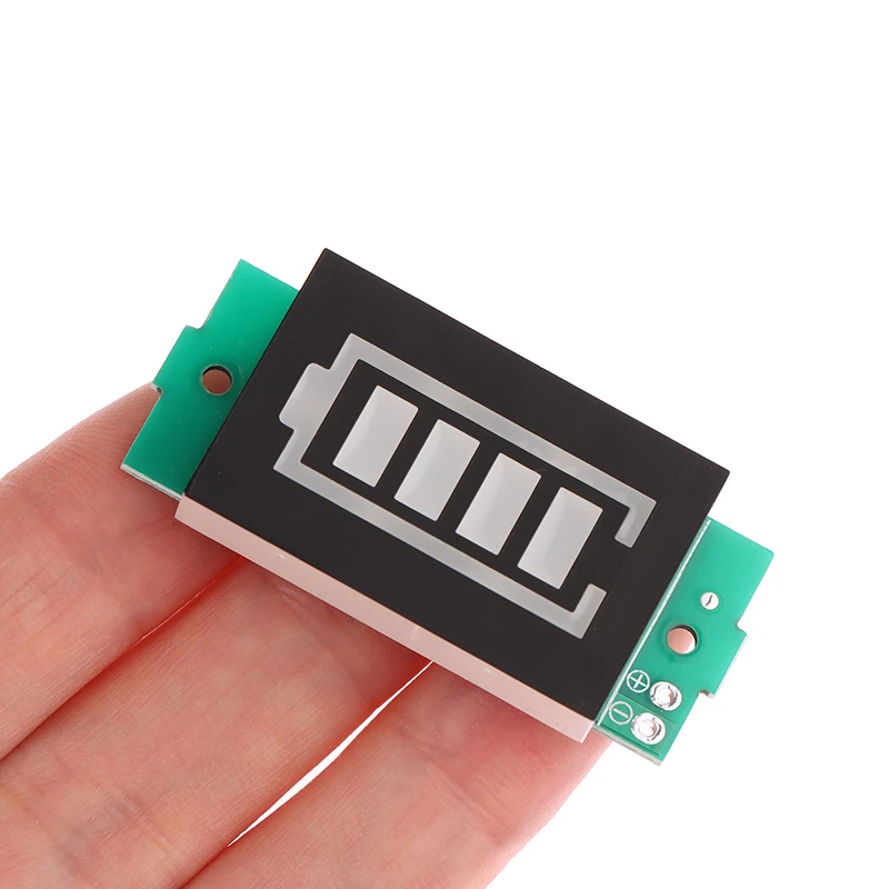 1-8S 1S/2S/3S/4S Single 3.7V Lithium Battery Capacity Indicator Tester 3.7V Display Electric Vehicle Battery Power Tester Li-ion