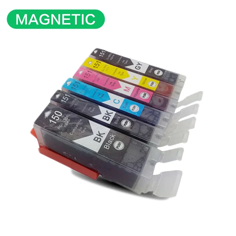 6X PGI150 PGI-150 compatible ink cartridge For canon PIXMA IP7210 MG5410 MG5510 MG6410 MG6610 MG5610 MX921 MX721 IX6810 printer