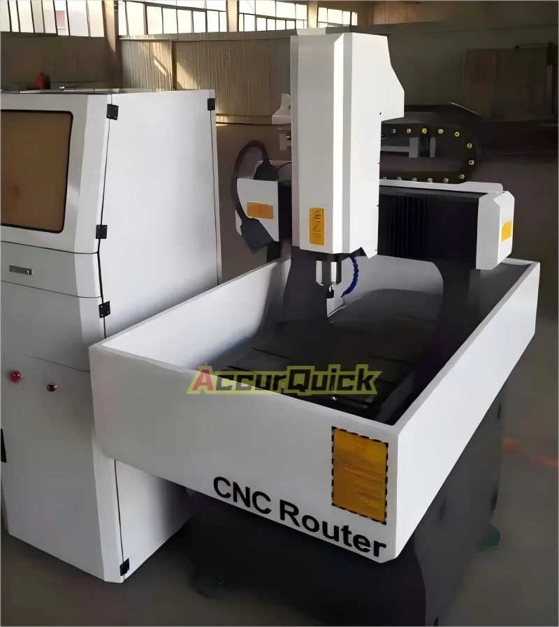 400mm*500mm CNC Mould Milling Machine 3KW Spindle CNC Metal Router with Rotary Axis