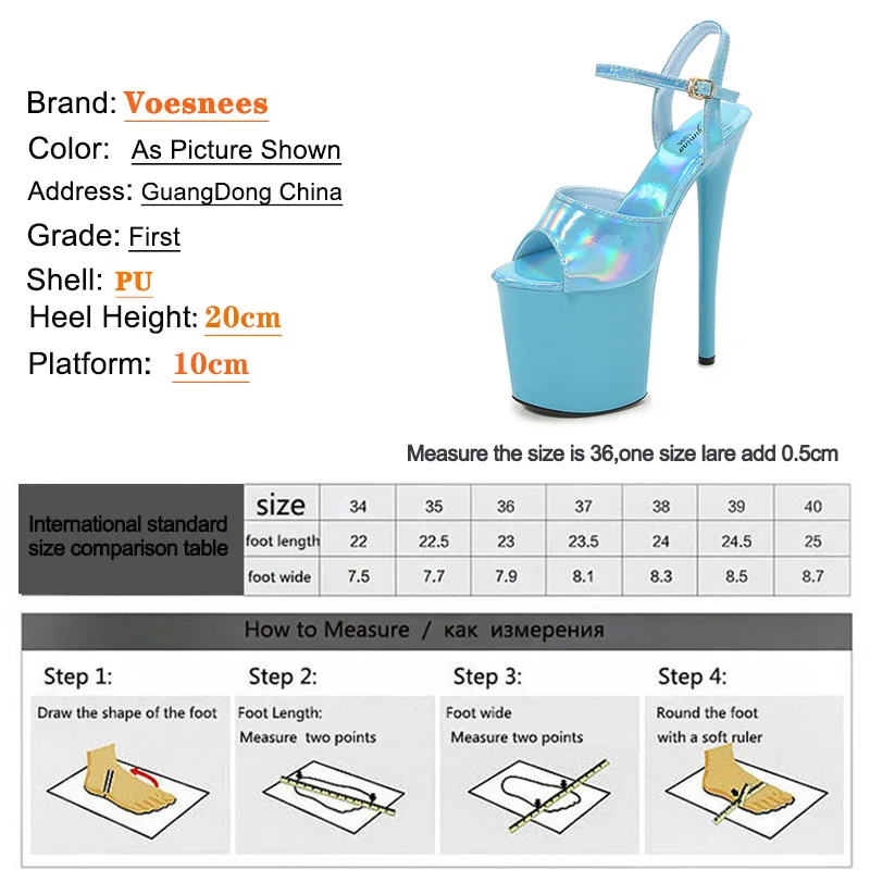 2023 New Stripper Heels Pole Dance Shoes Women Sandals Sexy Shoes Sandals Party Club 20 CM Platform High-heeled Leopard Stiletto