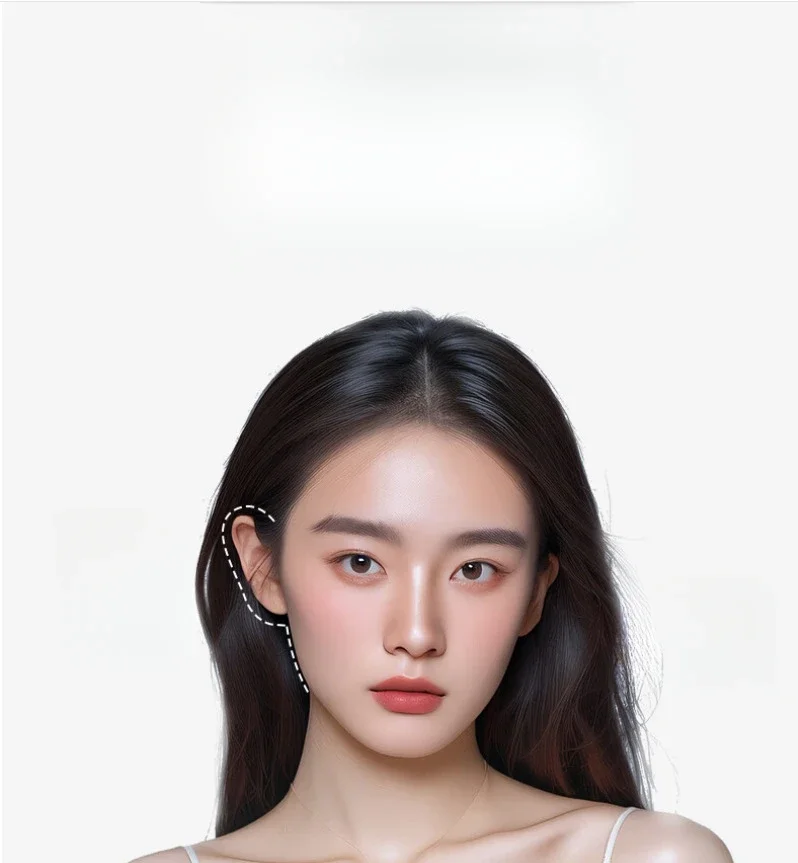 

18 шт. невидимые наклейки для ушей эльфа — мгновенная V-образная подтяжка лица, самоклеящийся корректор ушей ​