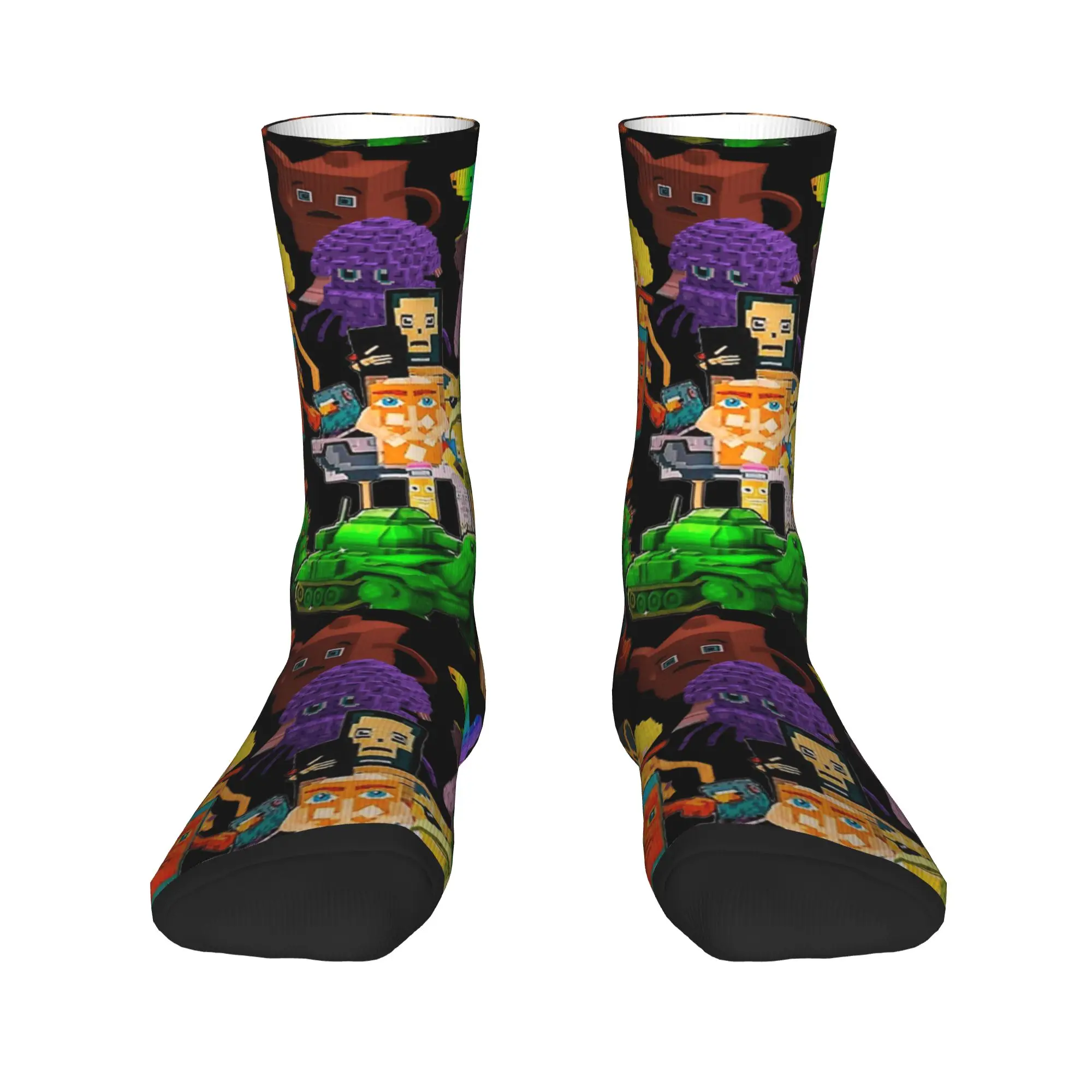 جوارب Brainrot المضحكة، جوارب الخريف، جوارب مضحكة للزوجين، جوارب ناعمة دافئة، جوارب رياضية مضادة للانزلاق #2