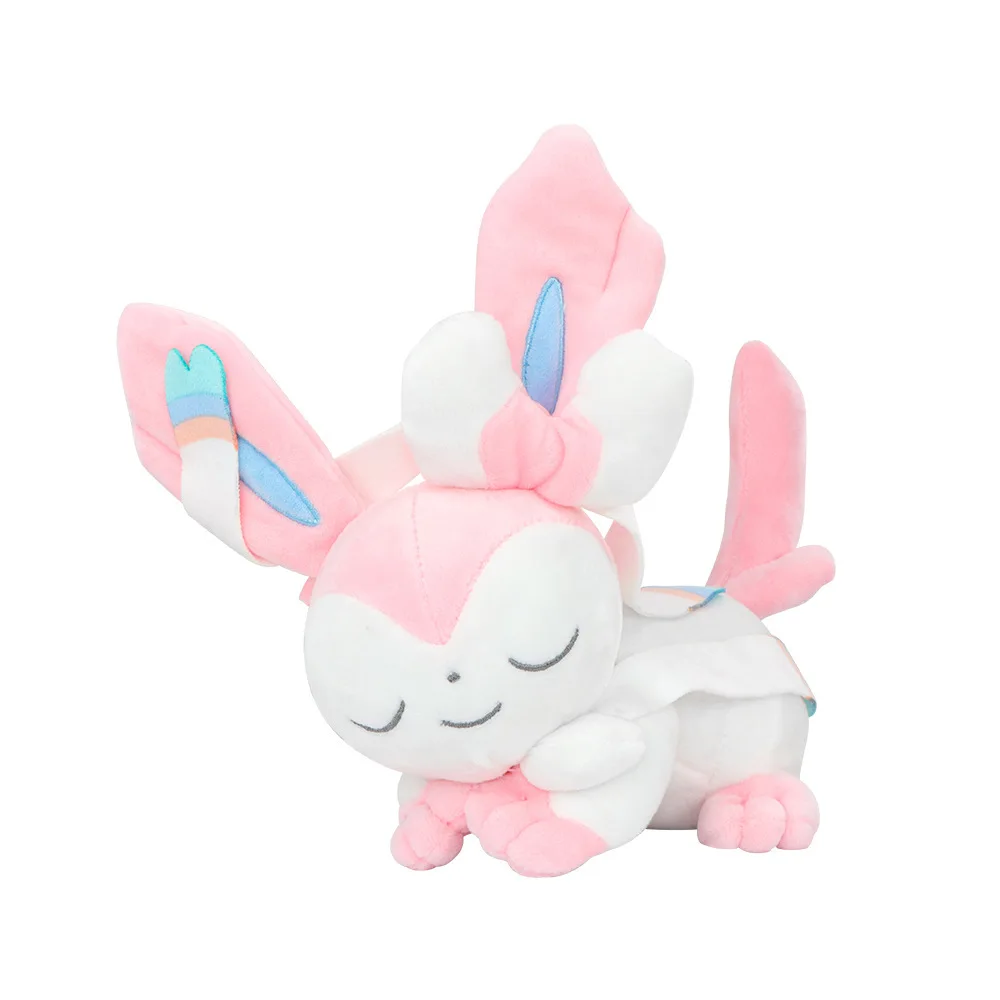 Pokemon Sleeping Doll Plush Toys Collection Sylveon Psyduck Bulbasaur Dragonite Charizard Squirtle Sofa Pillow Gifts Birthday