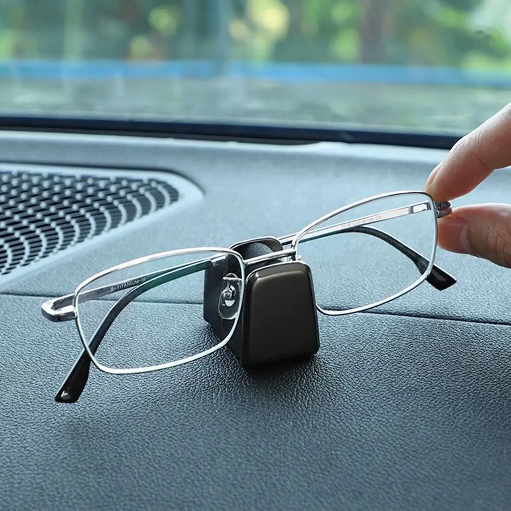 

Car Glasses Holder In-car Glasses Rack Car Dashboard Storage Multi-functional Alloy Sunglasses Holder
