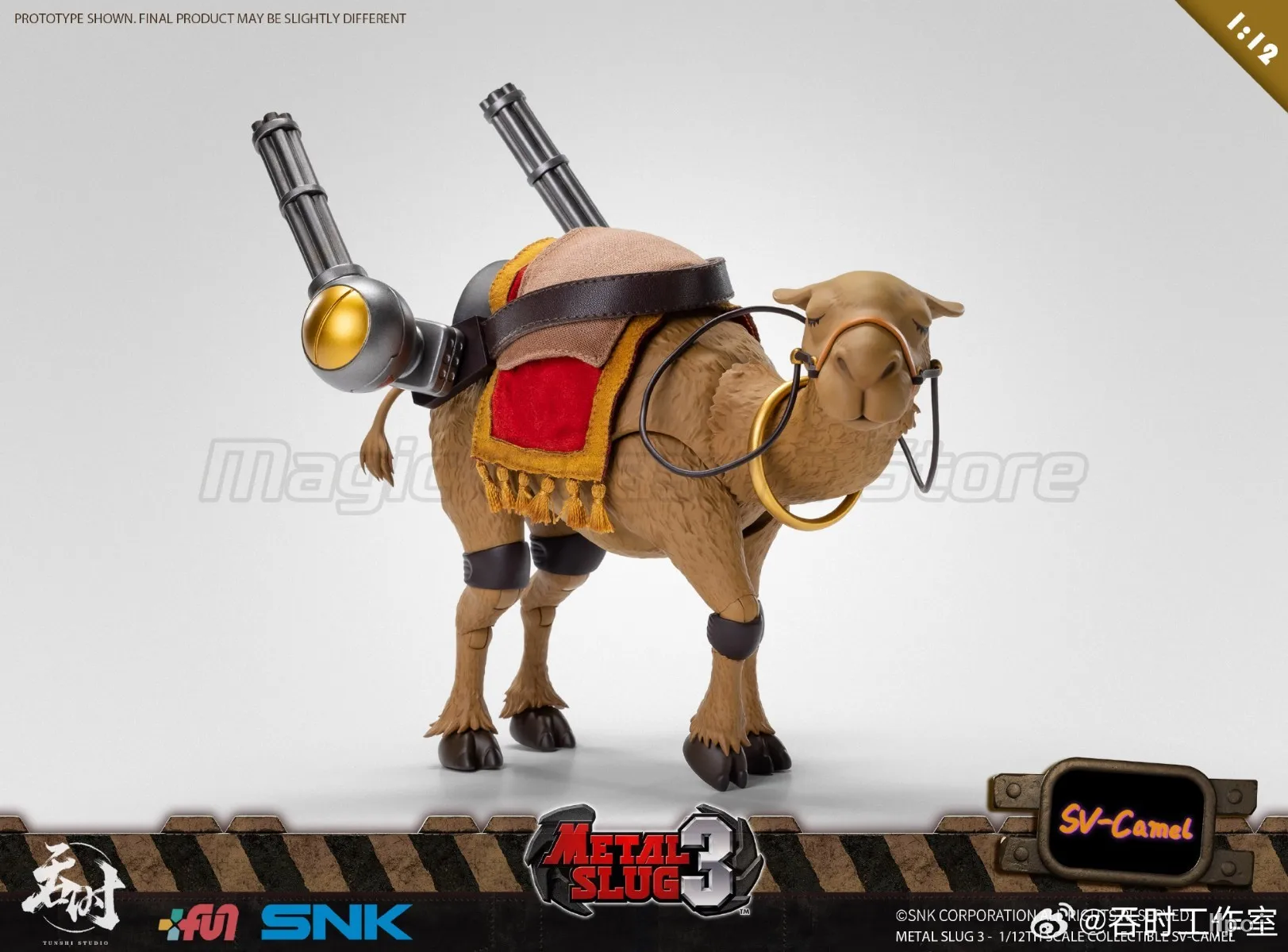 【MT】Original Tun Shi Studio Metal Slug3 1/12 Action Figure Camel Chariot (SV-Camel) Model Toy Gift