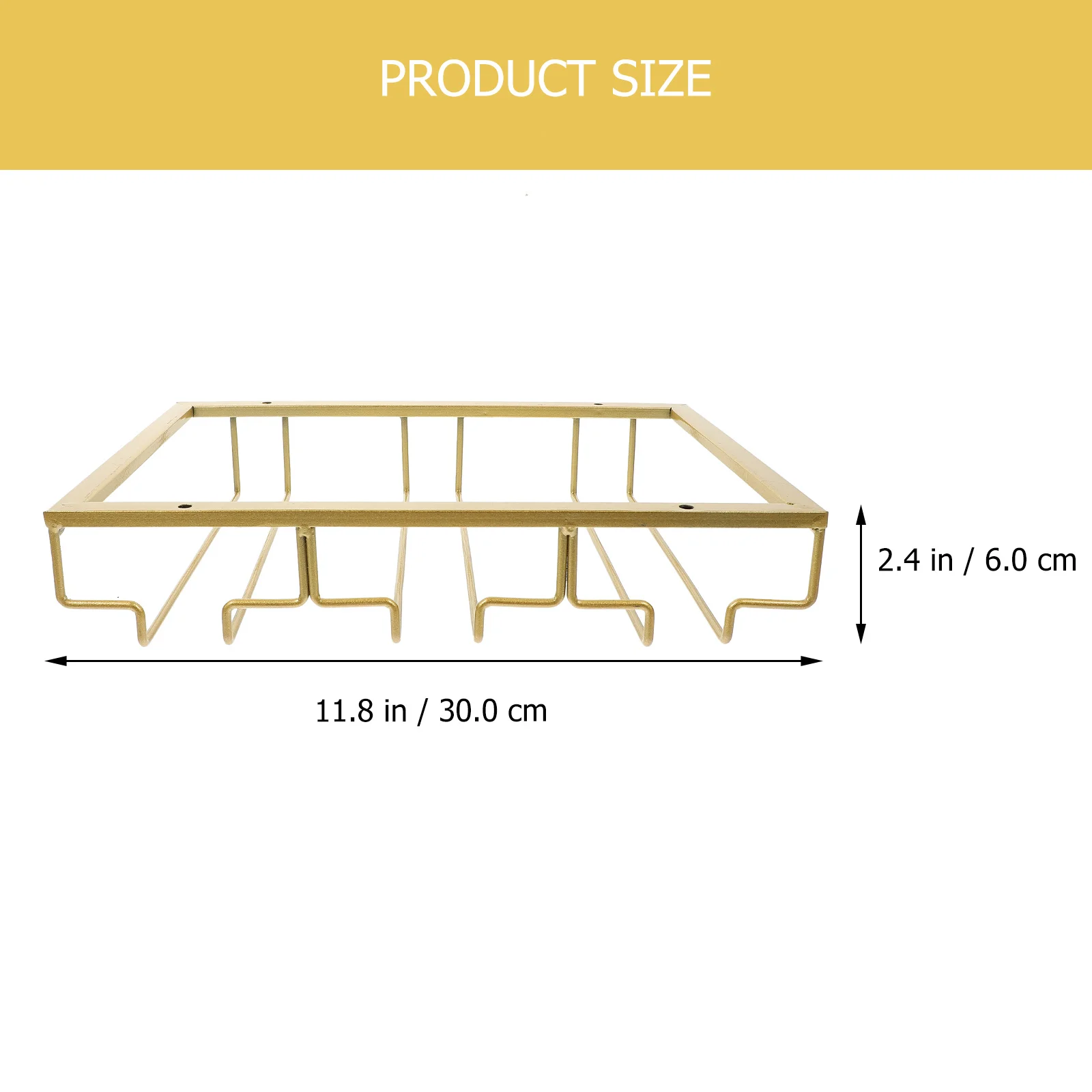 

Wine Glass Rack Strong Capacity Space Saving Kitchen Storage Shelf For Home Bar Hotel Use Upside Down Goblet Rack