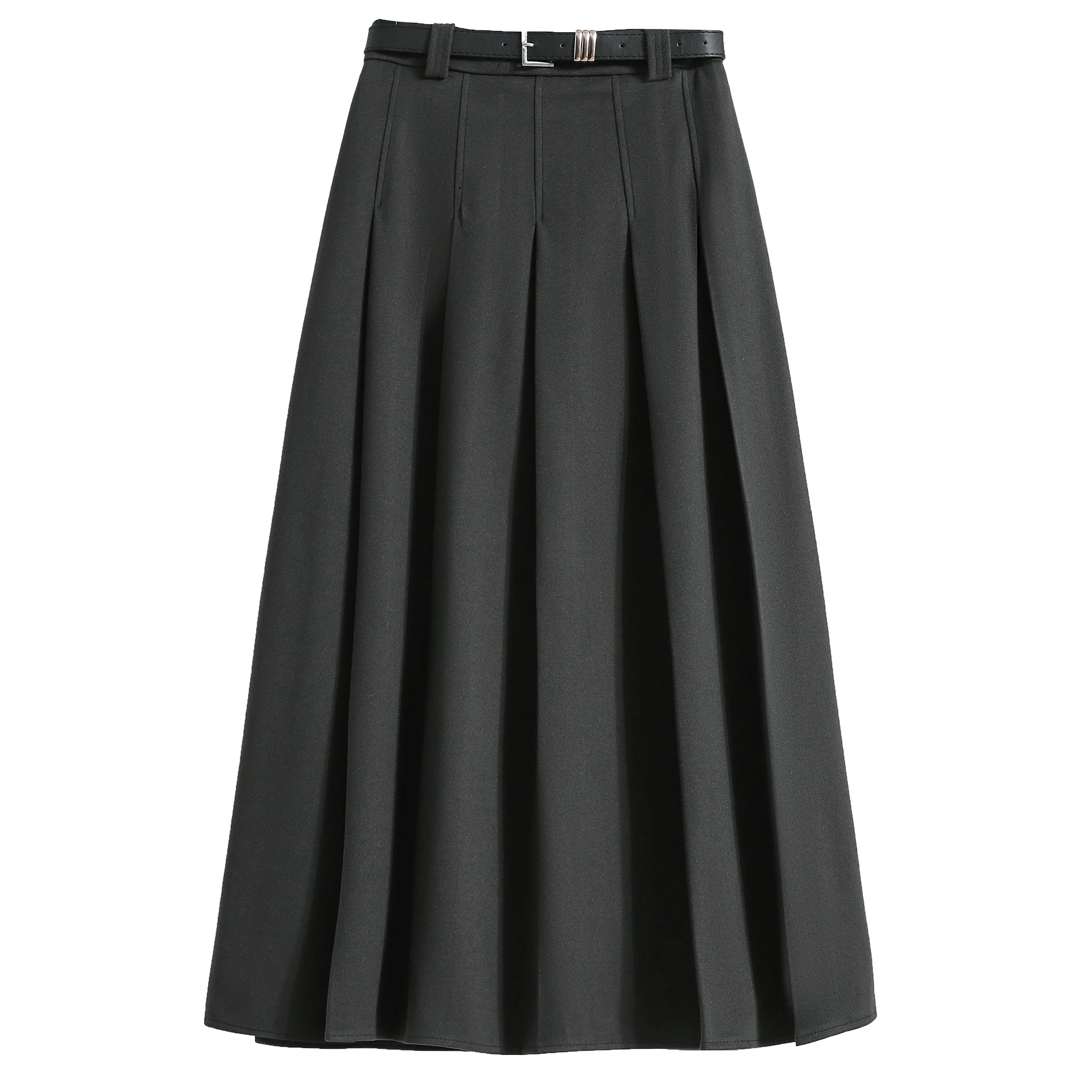 Hohe Taille Anzug Sle A-linie Rock frauen Frühling Herbst Neue ular Rock plus Größe Schmeichelhafte f Rock