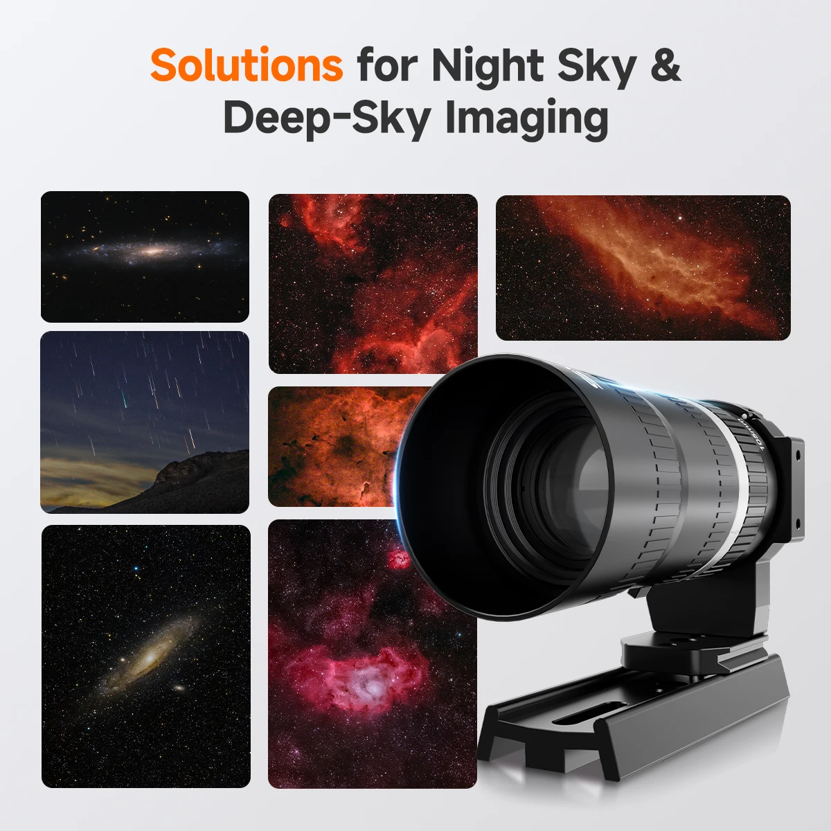 Svbony SV535 Astronomisches Teleskop 105 mm f/2,8 APO Refraktor-Astrokamera-Prime-Objektiv, mit M42/E-Mount für Weltraumfotografie – Detail 21