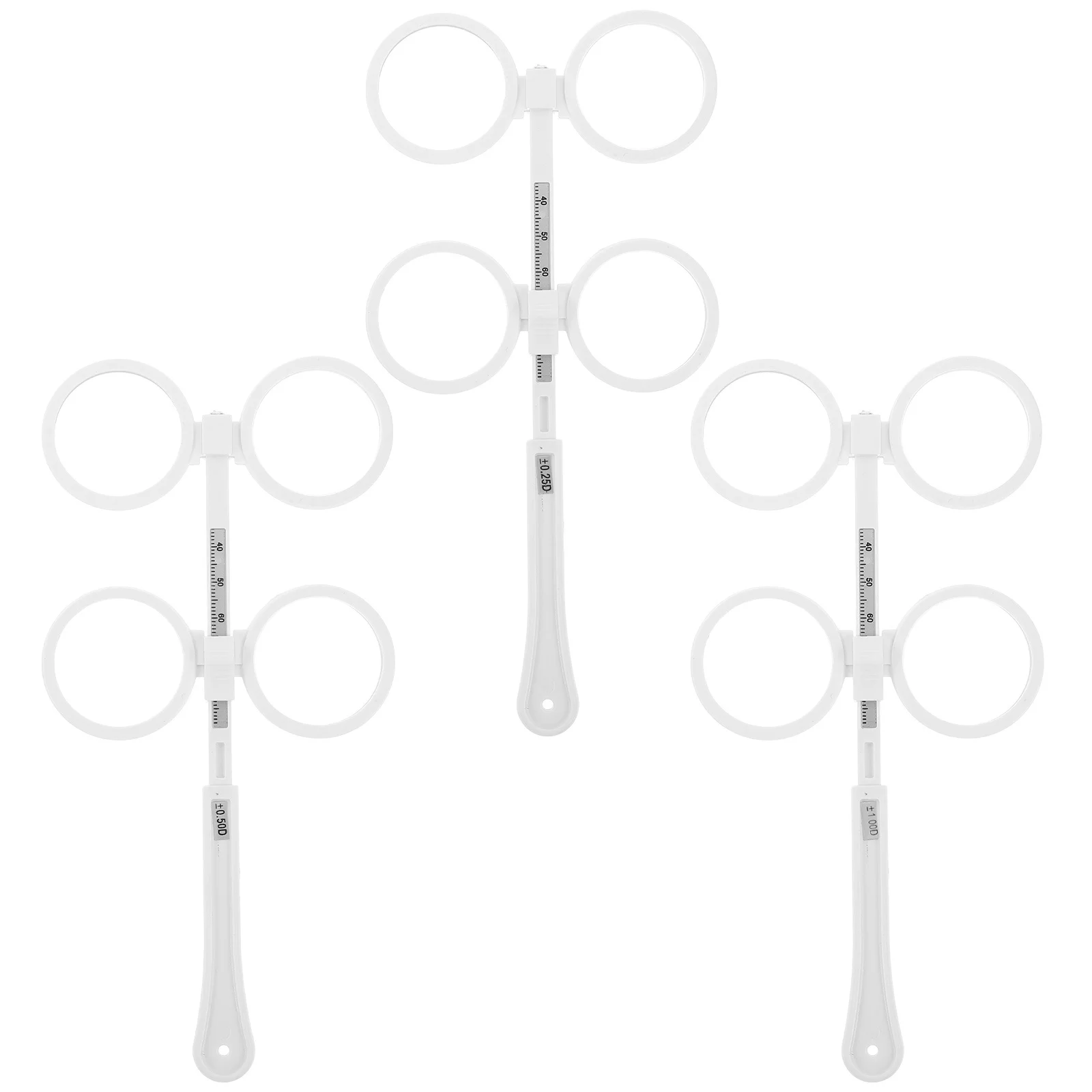 3 Pcs Optometry Equipments Vision Therapy Tools Flipper Flippers Optical Flips Lens Kit Accessories