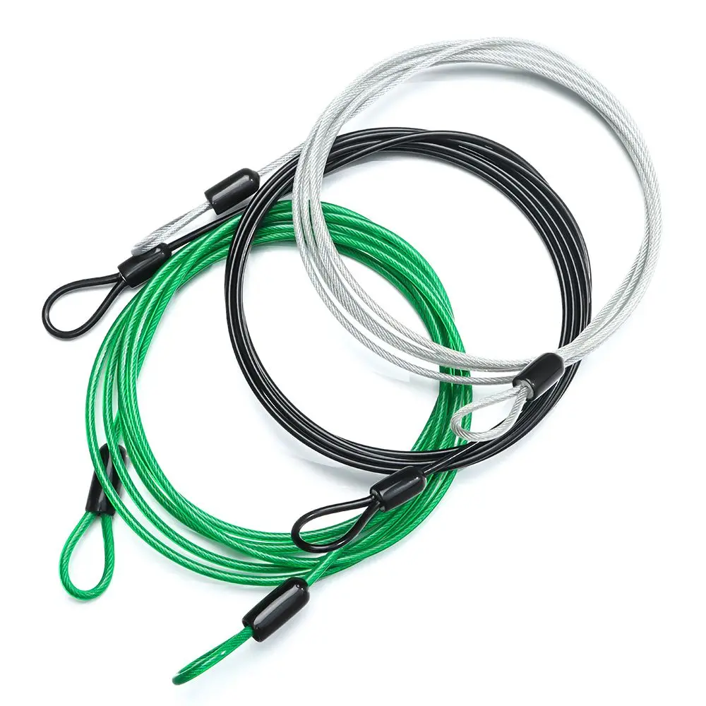 0.5/1/2M Bicycle Lock Wire Lock Wire Strong Steel Cable Lock MTB Road Bike Anti-theft Security Lock Rope Cycling Accessories