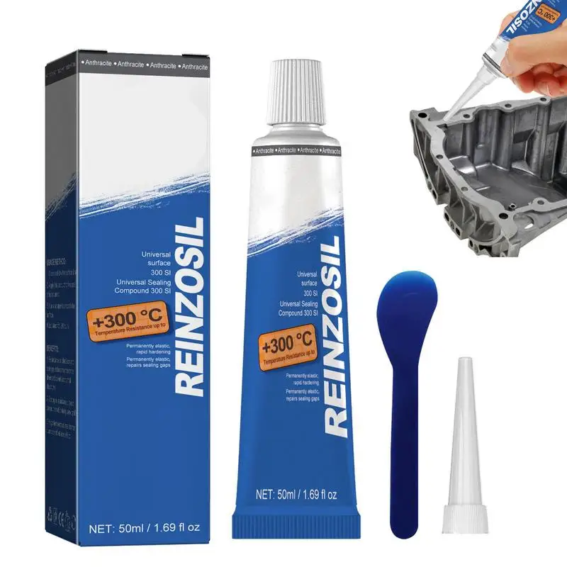 50ML Gasket Sealant Silicone Free-Gasket Adhesive Waterproof High Temperature Oil Resistant Sealant Repairing Glue For Engine