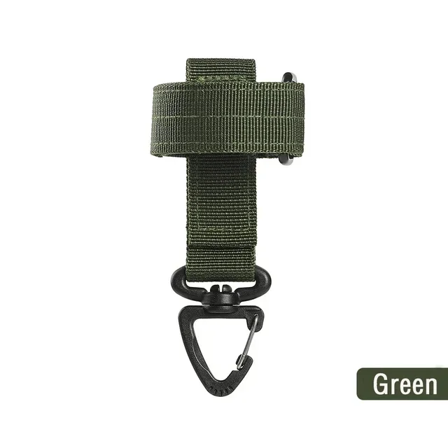 Montanhismo Buckle Keychain, Tactical Gear Clip, Clip Keeper, Bolsa Cinto, Luvas, Suporte da Corda, Gancho Militar, Camping, ao ar livre