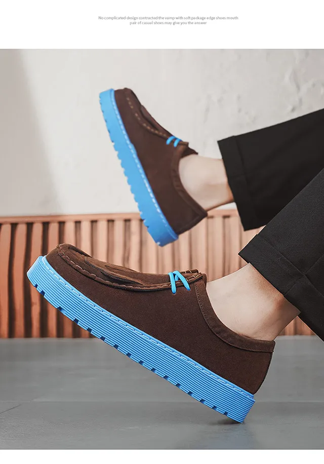 Men's Breathable Sneakers A comfortable non-slip soft-soled shoe for men's outdoor activities running shoes