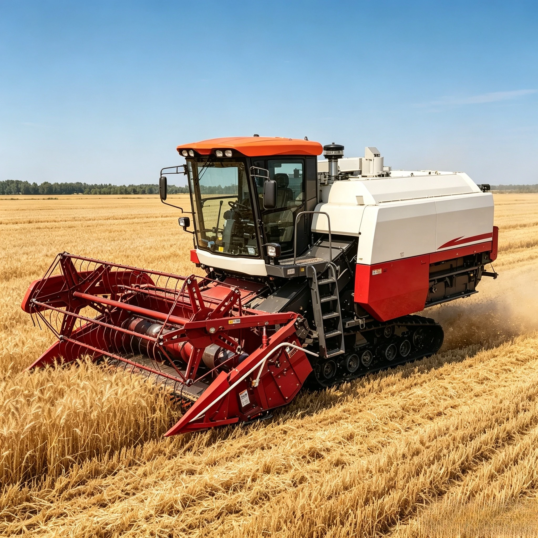 Farming Agriculture Video - Mietitrebbia Agricola Multifunzione Personalizzabile con Motore