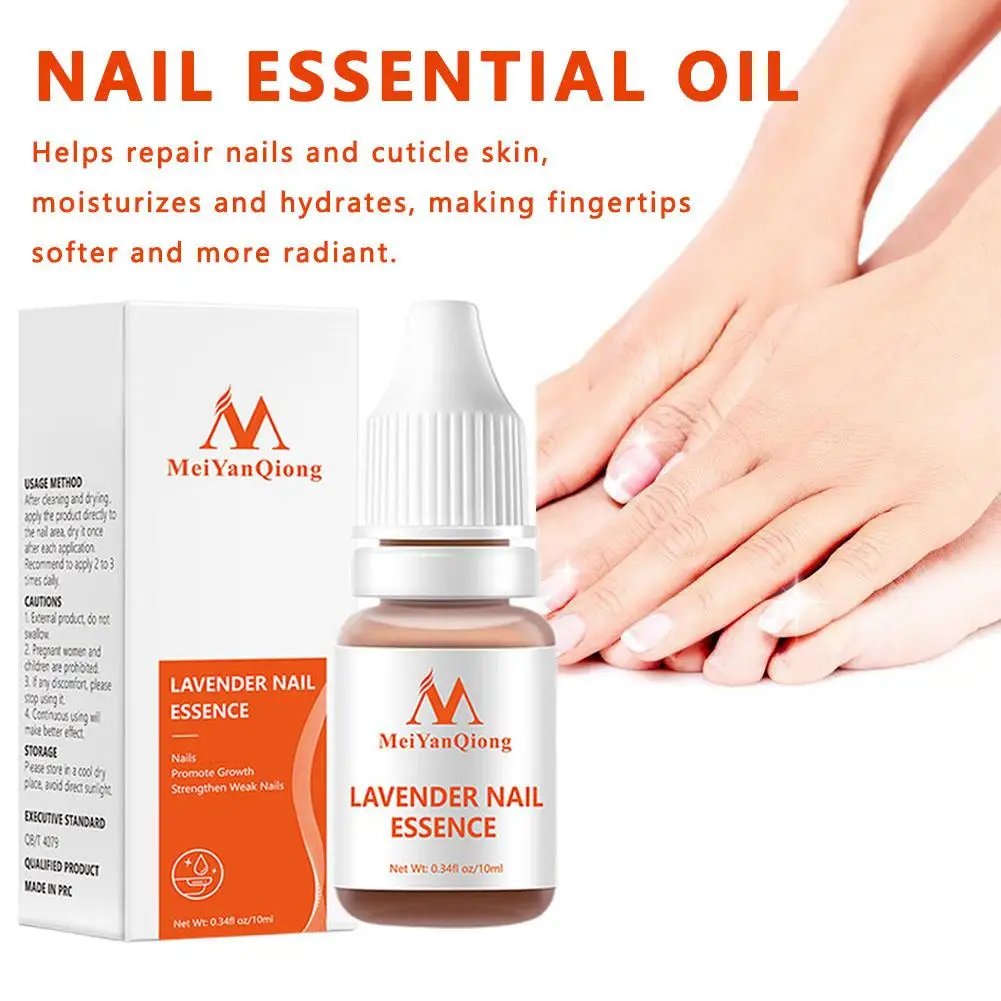 10ml Fungal Nail Care Essential Oil Natural Formula To Promote Nail Growth & Strength Nails Growth Serum Repair Strengthen Weak