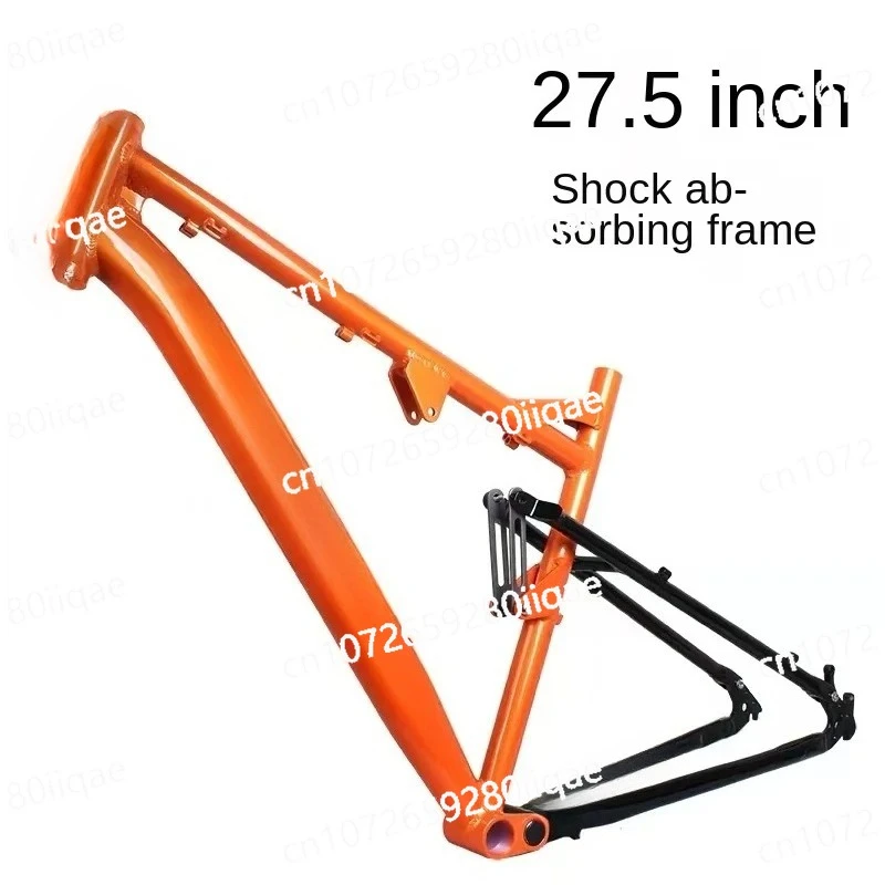 Quadro de suspensão total de bicicleta 135mm 26/27.5er liga de alumínio mtb cauda macia dh am down hill dpd 19 polegadas