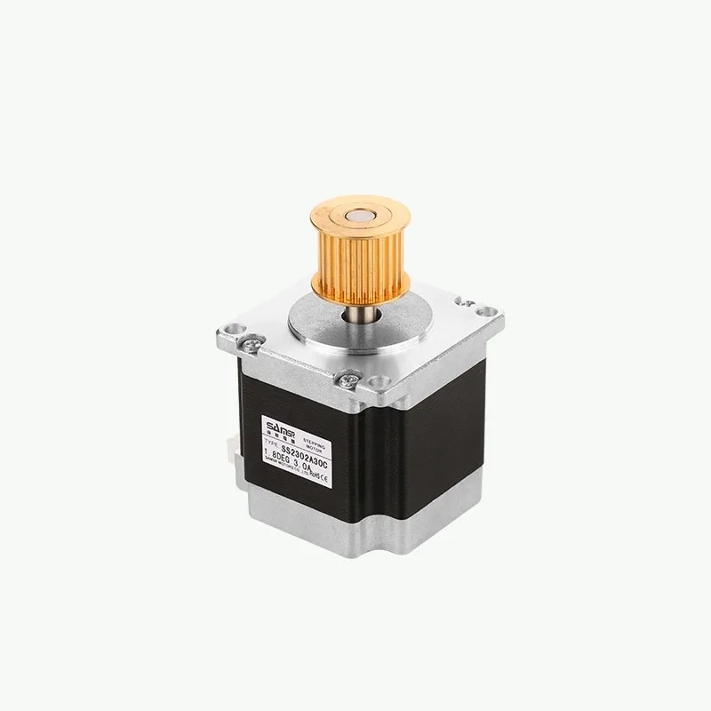 SAMSR two-phase 57 stepper motor motor la-ser cutting machine with synchronous wheel SS2302A30C24V DC