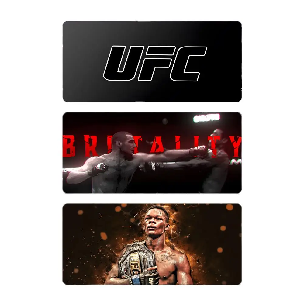 sport intense U-U-UFC Khamzat C-Chimaev Mouse Pad Mousepad Large Gaming LockEdge Thickened PC Table Desk Mat