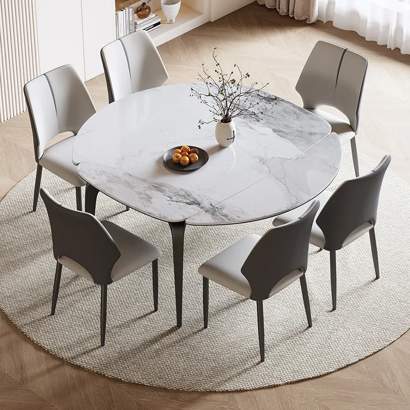 Dining Table Modern Large Small Restaurant Tables Cafe Multifunctional Industrial Round Mini Table A Manger Kitchen Furniture