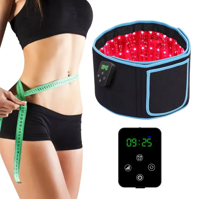 Red Light Therapy Belt Ease Fatigue 660nm 850nm Deep Near Infrared Therapy Belt For Waist Back Shoulder Leg Decrease Inflammatio