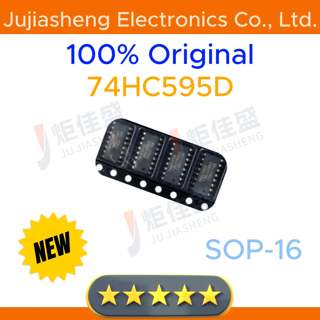 20pcs  74HC595D SOP16 New original Output Register IC Electronic Component