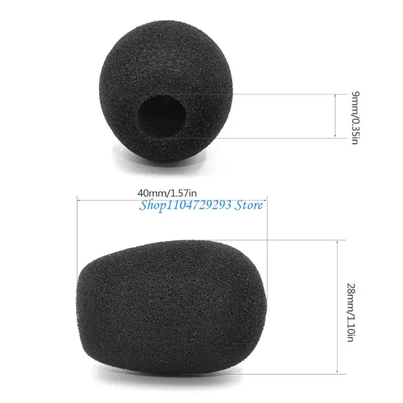 y2gd microphone sponge foam guild for poly 4310 UC/ 4320 UC/ UC2 microphones