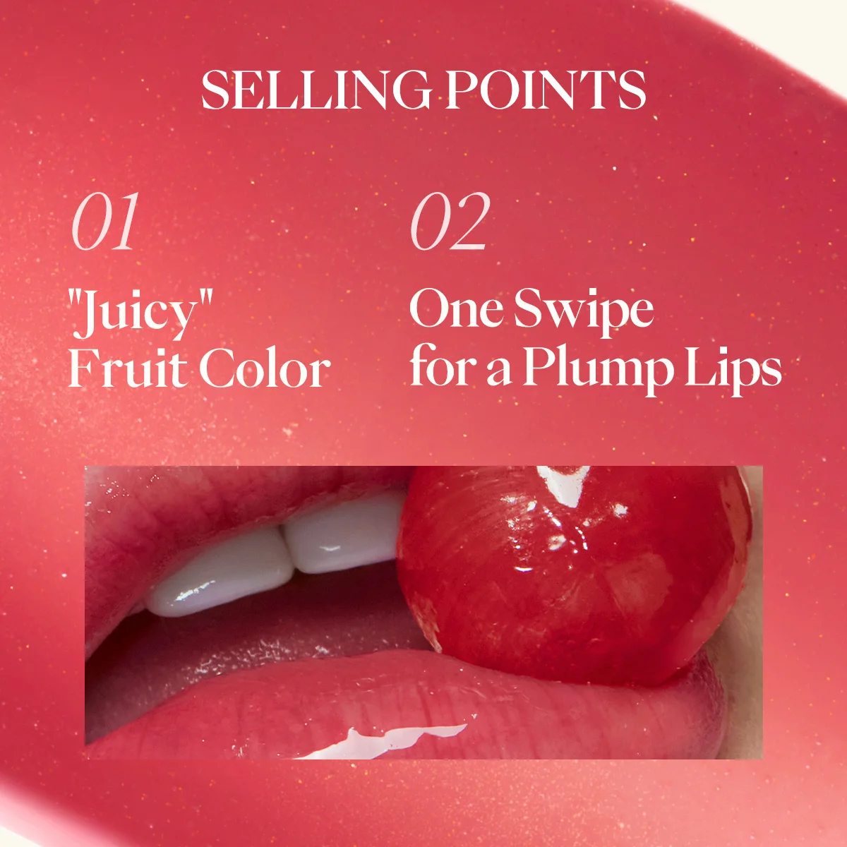 JOOCYEE x Chupa Chups GLAZED ROUGE Long-lasting and Moisturizing Bright and Crystal