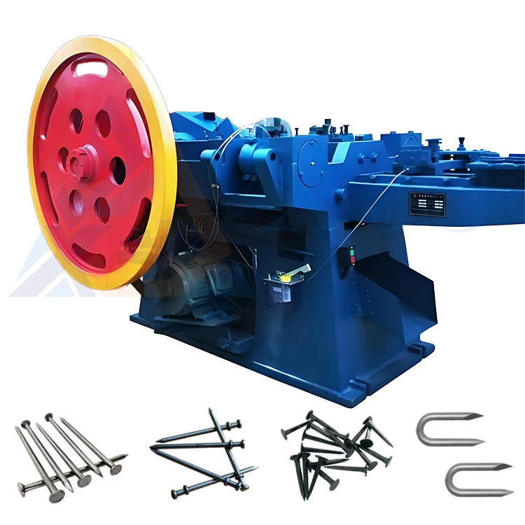 Africa Popular Long Life Safe High Speed Easy To Operate Metal Steel Wire Nail Making Machine