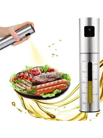 Baking Olive Oil Spray Bottle 304 Stainless Steel Oil Spray Bottle Vinegar Spray Bottles BQ Sprayer Seasoning Bottle Kitche